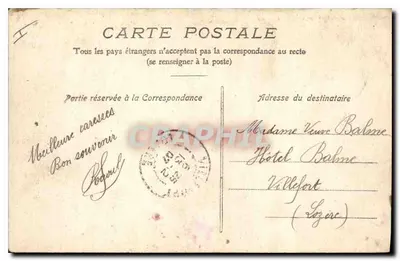 Nîmes — Avenida Feuchères — Roux fils, Nîmes — Verso