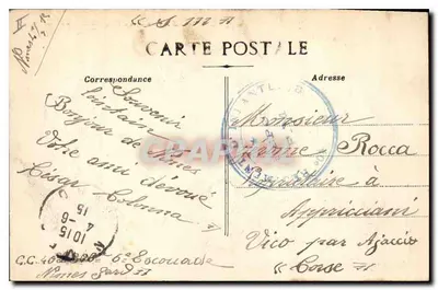 Nîmes - Absyda kościoła św. Eudalii — Marchat, ulica Madeleine — Rewers