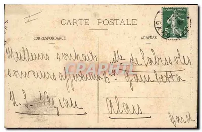 Nîmes — Katedra św. Perpetyi — Wydawnictwo Uniwersalne, Nîmes — Rewers
