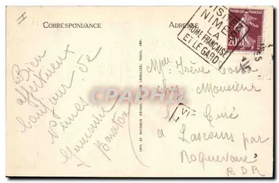 Nîmes — Dom Kwadratowy — LL, nr 32 — Rewers