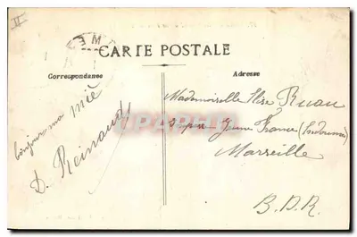 Nîmes — Kanał Fontaine — wydawca Maudelboise, Nîmes, nr 77 — Rewers