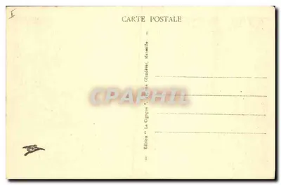 Nîmes - Widok na świątynię Diany — wydawca La Cigogne, Marsylia, nr 260 — Rewers