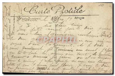 Nîmes — O Boulevard Feuchères — LL — Verso