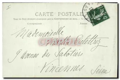 Nîmes — Dom Kwadratowy i Teatr — Wydawca: Léonard, Nîmes, nr 2338 — Rewers