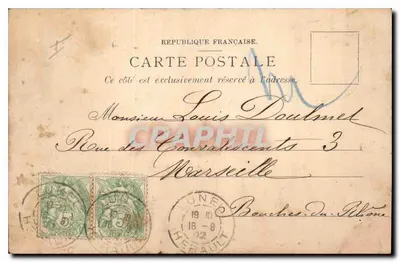 Nîmes — La Tourmagne — Maison Universelle, Nîmes, n°12 — Verso