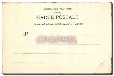 Nîmes - Kościół św. Baudyli — Fot. Lagour, Marsylia, n° 363 — Rewers