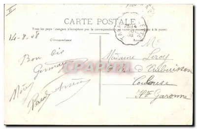 Nîmes — Esplanada — Areny — Pałac Sądowy — Fontanna Pradier — Rewers