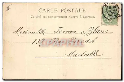 Place de la République — Nîmes — wydawca R.&J.D. nr 19435 — Rewers