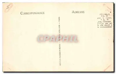 Lille - A Porta de Paris — editor Lévy et Nulzéden Rélin3, n°34 — Verso