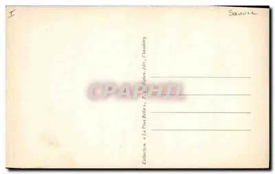Chambéry — Ducal Kasteel — Poort van Sint-Dominiek — uitgever F. Deligien, n° 272 — Achterkant