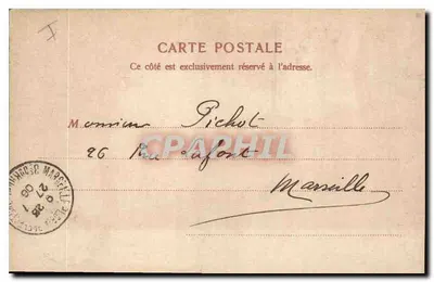 Aix-les-Bains — Abadia de Hautecombe — editor desconhecido, n° 26/206 — Verso