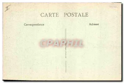 Aix-les-Bains - Rue du Bain d'Henri IV und Thermalanlage — B.F. n°91 — Rückseite