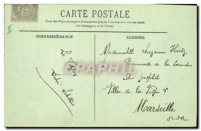 Aix-les-Bains — Jezioro Bourget — Zamek Châtillon — LL. — Rewers