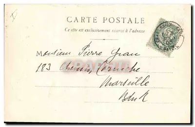 Aix-les-Bains — Gorges van Siérror — A. Faitre uitgever - Chambéry — Achterkant