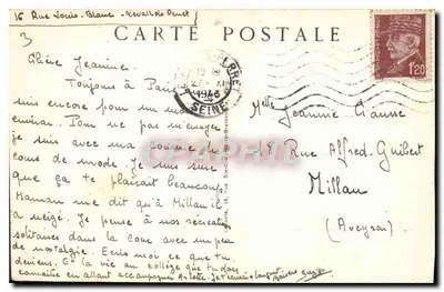 Parigi — Piazza Vendôme — editore sconosciuto, n° 50 — Verso