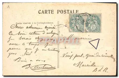 PARIS — Arc de Triomphe de l'Étoile — wydawca nieznany — Rewers