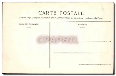 Paryż — Katedra św. Merri — Nef prawy, widok wnętrza gotyckiego — wydawca RIVIÈRE & Cie, Nancy — Rewers