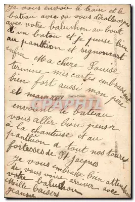 Kamer van de Afgevaardigden en de Pont de la Concorde — A. P. — Achterkant