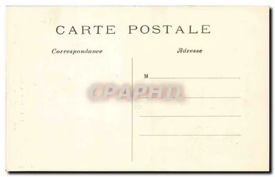 A Cachoeira do Square St-Pierre — Paris-Montmartre — C.M. n°771 — Verso