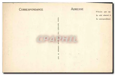 Paris - O Pavilhão de Rohan e os Jardins das Tuileries - LL - 271 — Verso