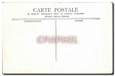 Paryż — Absydę Katedry Notre-Dame — wydawca nieznany, numer serii nieczytelny — Rewers