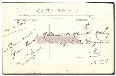Paris - Lago Daumesnil : Sob a Gruta — Procédés C. Jeanette, n°37 — Verso