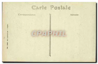 Mosteiro das Beneditinas — Claustro e fachada leste — 20, rue Monsieur, Paris — Verso