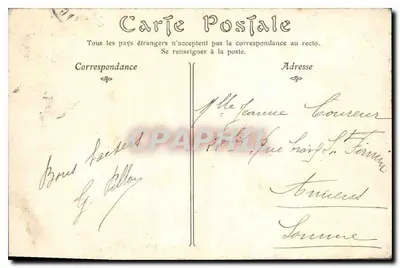 Paryż — Kościół Świętego Etienne du Mont, jubé i skarbiec Świętej Geneviève — ND Phot — Rewers