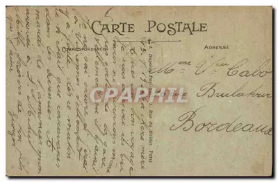 Paris — Les Tuileries e o Carrousel — L. D. — Verso