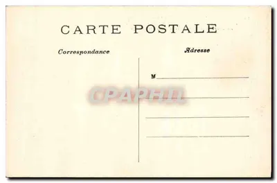 Paryż — Plac Châtelet widziany z Conciergerie — C. M. n°161 — Rewers