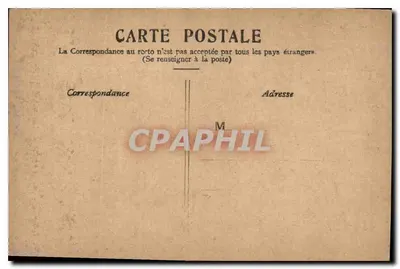 PARIS — L'Arc de Triomphe du Carrousel — éditeur non visible — Verso