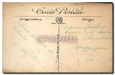Parijs — Het Hôtel de Ville en de Brug d'Arcole — LL. — n° 118 — Achterkant