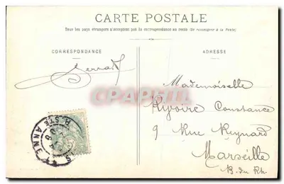 Paris - Palácio Bourbon (Sala dos Deputados) — A. Tardie, Paris — Verso