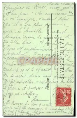 PARIS — O Bois de Boulogne — LL. — n° 260 — Verso