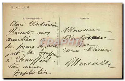 Paris - A Madeleine — editor P. Bérengin, n° 161 — Verso