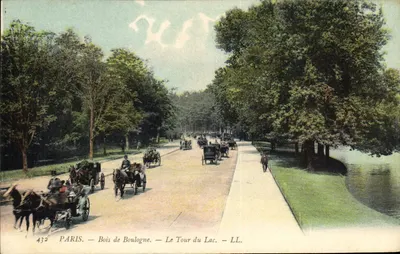 PARIS — Bois de Boulogne — Le Tour du Lac — LL. — N° 432