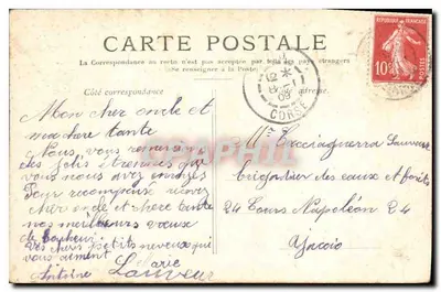 Paris - A Casa da Moeda — construída em 1771, no local do grande hotel do duque de Nevers, onde hoje se cunha a moeda do Estado — Verso