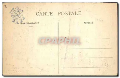 Pałac Luxembourg — Sala Konferencyjna — Francja pod Merowigianami i Karolingami, obraz autorstwa H. Lehmann, ucznia Ingres'a — Rewers
