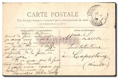 Les Invalides — PARIS. — Coleção Petit Journal. — Verso