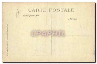 Paryż — Hotel Invalidów — Grobowiec Napoleona I — Wydawca E. Le Daley, nr 4022 — Rewers
