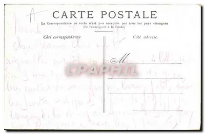 Paris — O Panteão — Editor não identificado, número de série não visível — Verso