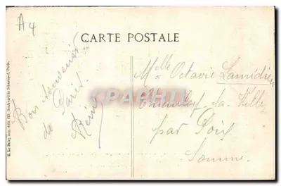 Paris — A Rue Royale - A Madeleine — editor Le Béty, n°4202 — Verso