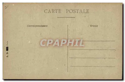 PARIS — Lago do Bois de Boulogne — L. D. — Verso