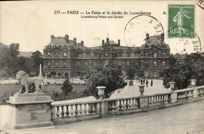 Paris — O Palácio e o Jardim do Luxembourg — Papeghin e Cormault, n°235