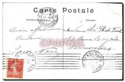 Paris — Câmara dos Deputados — Graphphil, n° 520 — Verso