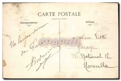 PARIS — Jardim do Luxembourg — O Senado — Verso