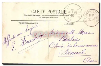 PARIS — O Lago do Bois de Boulogne — LL. n°259 — Verso
