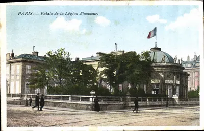 PARIS — Palácio da Legião de Honra — editor não visível
