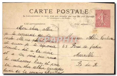 PARIS — Palácio da Legião de Honra — editor não visível — Verso