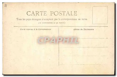 Monumento de Gambetta — París — Colección Petit Journal — Reverso
